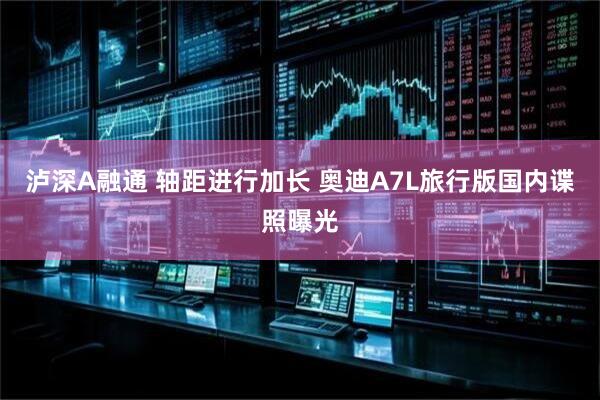 泸深A融通 轴距进行加长 奥迪A7L旅行版国内谍照曝光